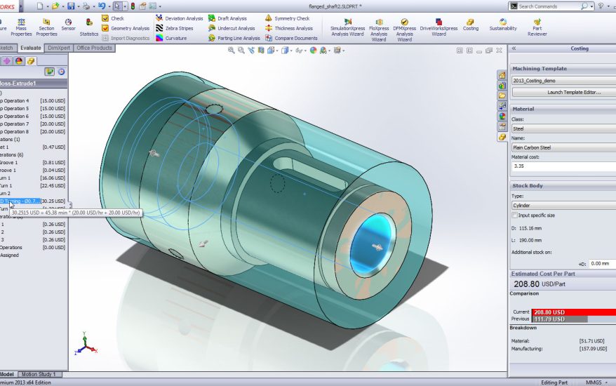 SOLIDWORKS Costing Eğitimi